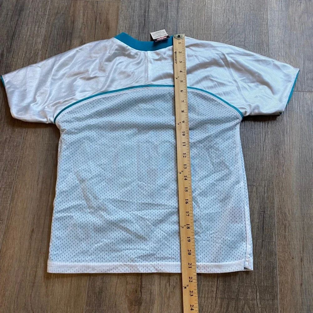 Upward Sports Reversible Basketball Jerseys Youth Teal White Orange Size YM (2)‎